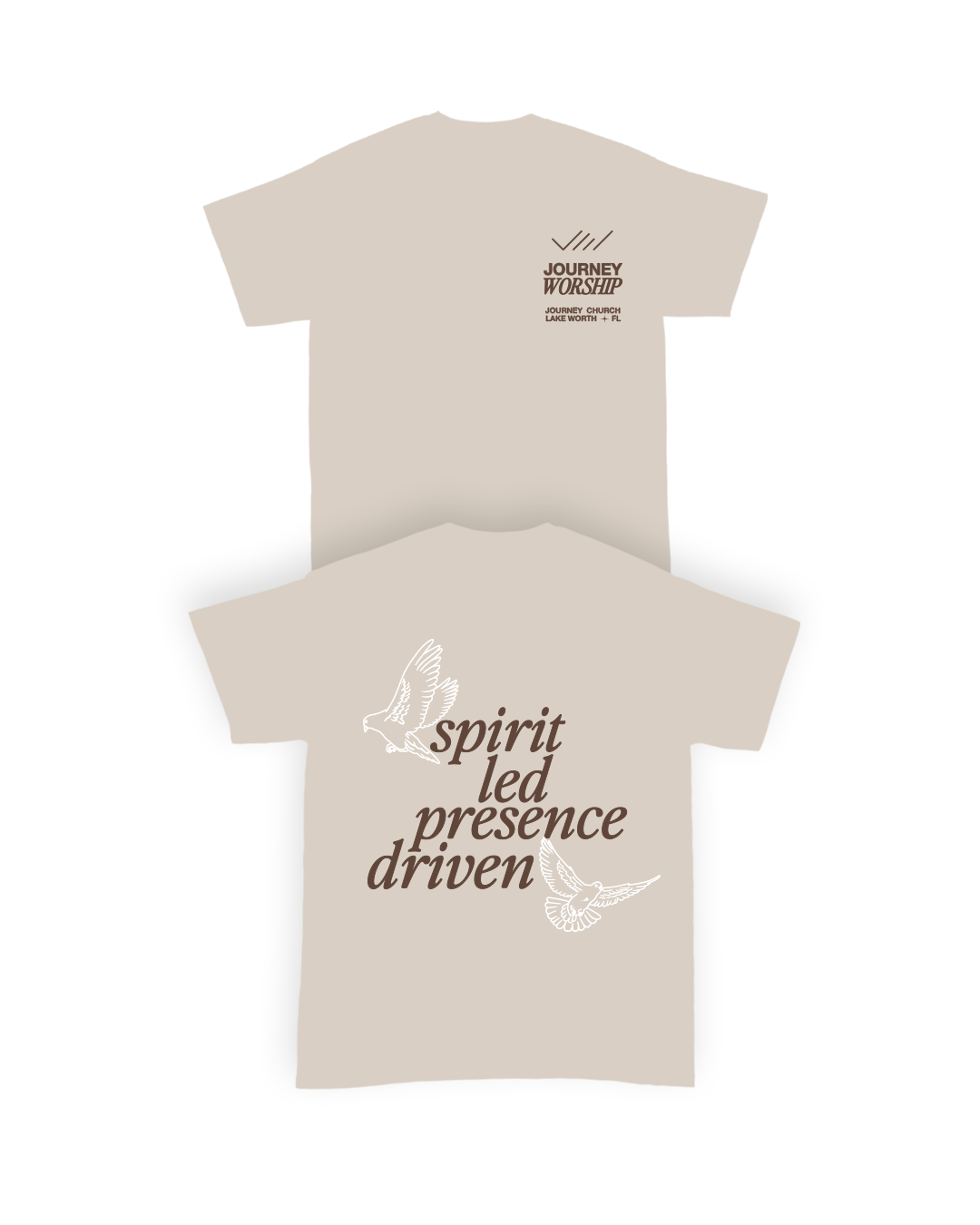 Spirit Led Shirt - Tan