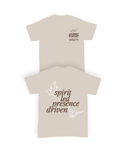 Spirit Led Shirt - Tan